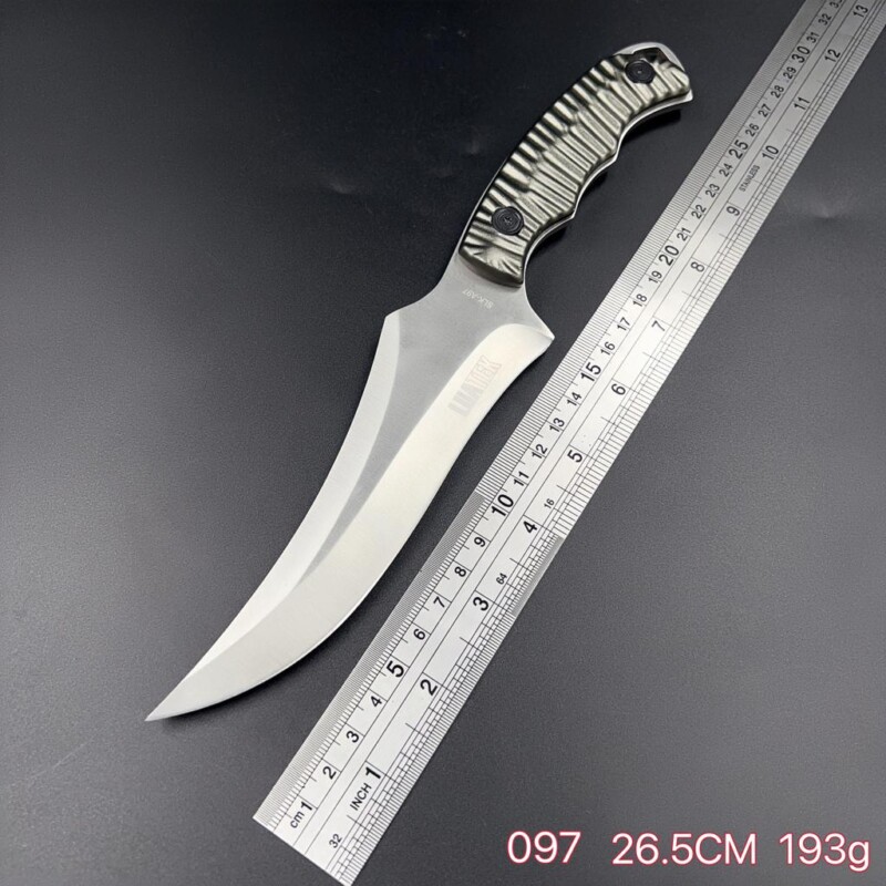 Faca De Caça Pesca Churrasco Luxo Fulltang Inox Luatek SLK-A97