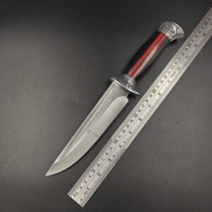 Faca De Caça Pesca Churrasco Luxo Fulltang Inox 0709