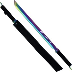 Facão Katana Modern 68,5 Anime Com  Corte-c/ Bainha K21