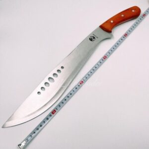 Faca Esportivo Mato Cabo Madeira Especial Fulltang 50cm HZ-0793