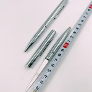 Caneta Executiva Com Lâmina Escondida Faca Prata