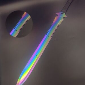 Facão Katana Modern 68,5cm Anime Com Fio 2 Lado Corte-c/ Bainha K20