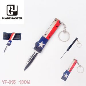 Canivete Mini 13cm Automático Retrátil Abertura Frontal YF-015