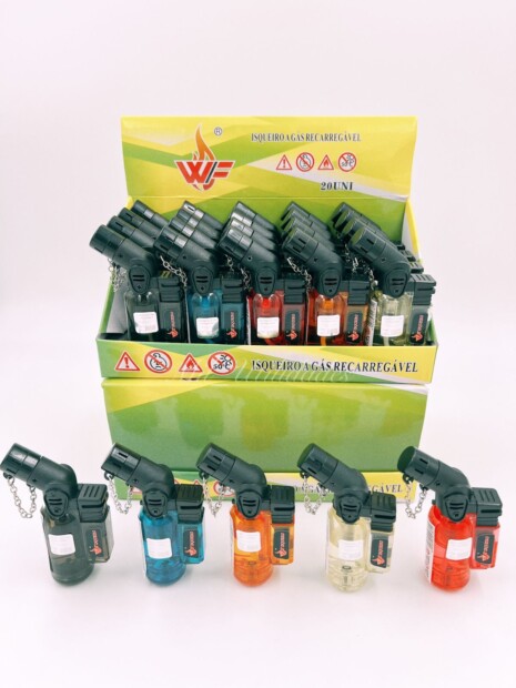 Isqueiro Maçarico Cór Solida Recarregavel-01