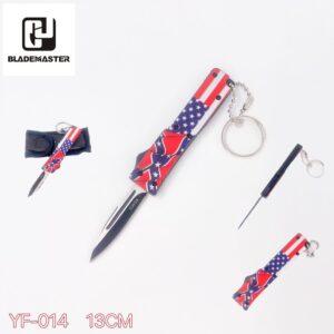 Canivete Mini 13cm Automático Retrátil Abertura Frontal YF-014