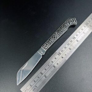 Canivete Em Aço Inox 19cm Lâmina 1,5mm Acabamento D08