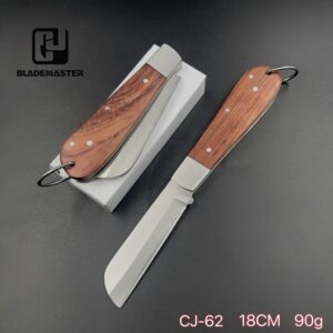 Canivete Cabo De Maderia Aço Inox CJ-62