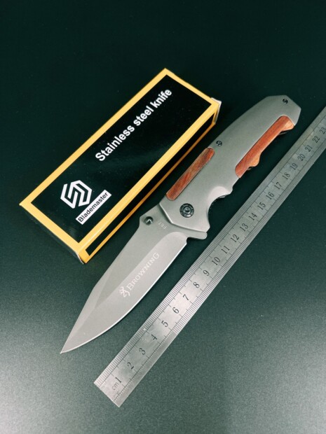 Canivete Tático Militar Semi Automatico Estilo Browning F67