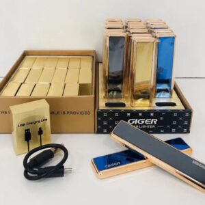 Isqueiro Slim Elétrico Eletronico Usb Premium Ultra Fino TB-0720