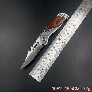 Mini Canivete Automático Saque Rápido Tatico Militar 1082