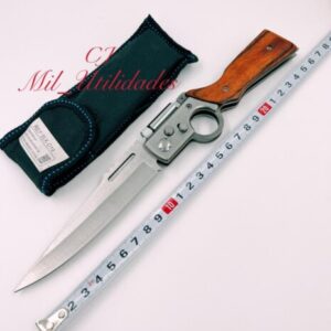 Canivete Automática Camping, Caça, Pesca ou para Defesa Pessoal D19-7088