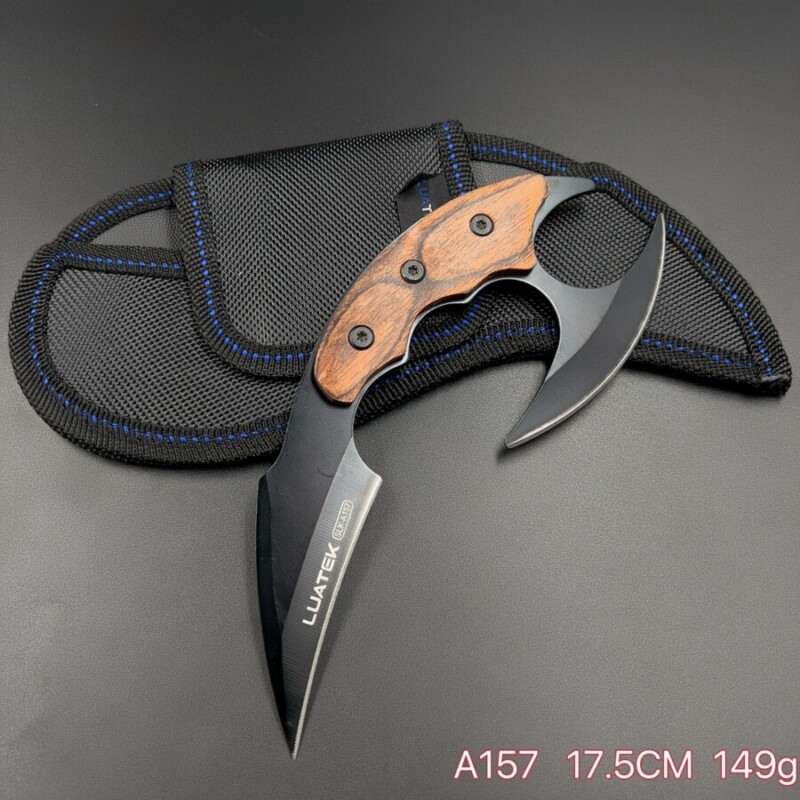 Faca Karambit Escorpião Drakat Fulltang Defesa Sobrevivência A157