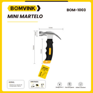 MINI MARTELO BOMVINK BOM-1003