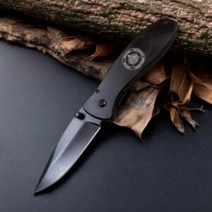 Canivete De Bolso Aço Inox Simbolo Maçônico CJ71-1