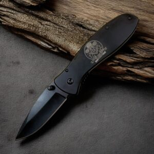 Canivete De Bolso Aço Inox Simbolo Maçônico CJ71-3