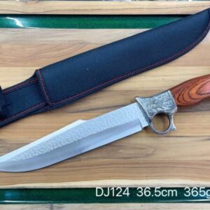 Faca De Caça Pesca Churrasco 37cm Luxo Inox DJ124