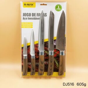 Kit Jogo de Facas DJ516