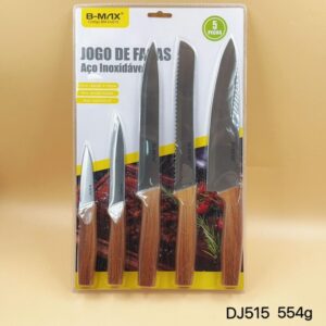 Kit Jogo de Facas DJ515