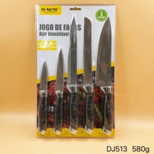 Kit Jogo de Facas DJ513