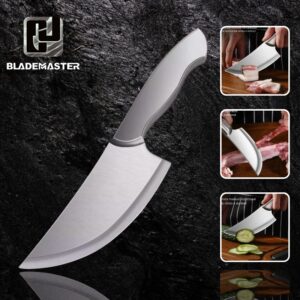 Faca Cutelo Forjado Rustico Camping Chefe de Cozinha CJ-85