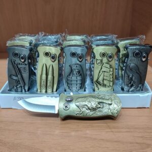 Isqueiro Maçarico Canivete Estampas Diversas (unidade) A-39