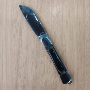 Canivete Navalha Manual 16,5cm, Cabo Feito em Madeira c/ Mini Anel na Guarda 315