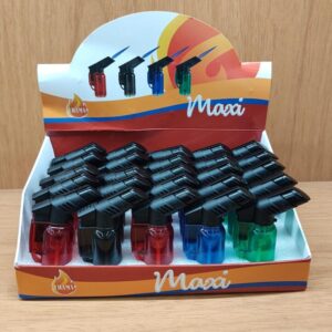 Isqueiro Maçarico Cor Solida Recarregável (unidade) - Maxi 06