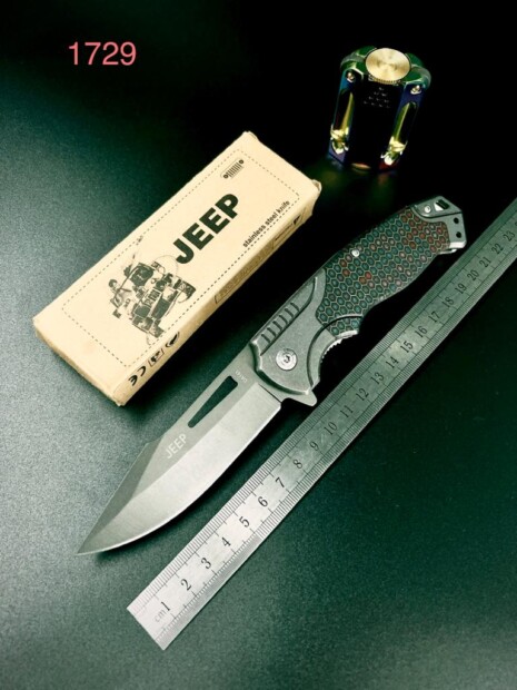 Canivete Tático Jeep Semi Automatico Design Hive Da141 Estilo 1729