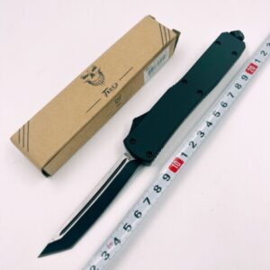 Canivete Tatico Automático Frontal Saque Rapido Top Aço Original ZC-02