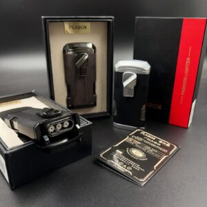 Isqueiro De Maçarico 3 Chama Personalidade De Metal Inflável De Três Charutos A Prova De Vento A-3