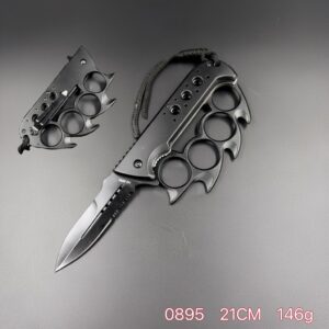 Soco Inglês Com Faca Canivete Defesa Pessoal Tac Force 0895