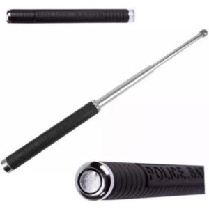 Bastão Cacetete Retátil Tático Com Coldre Original Americana Police