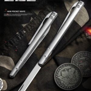 Canivete Aço Inox Tipo Caneta 18cm Cirurgico Original Tamanho 0654