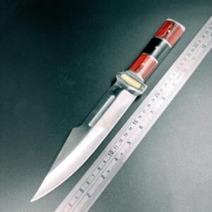 Faca Militar Tática Caça Pesca Camping Aço Inox  0867