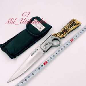 Canivete Automática Camping, Caça, Pesca ou para Defesa Pessoal D13