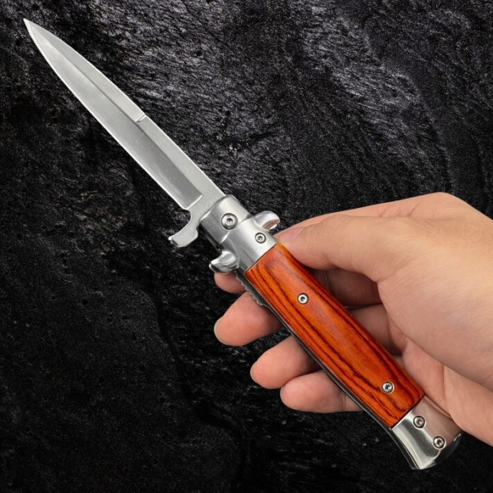 Canivete Automático de Abertura Rápida - Modelo Italiano Premium 1765 - Imagem 9