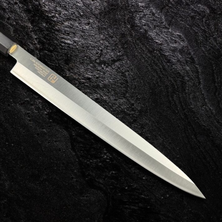 Faca Sashimi Premium 28cm - Aço 9Cr14MoV (440C) - Dupla Embalagem Colecionador CJ-178 - Imagem 5