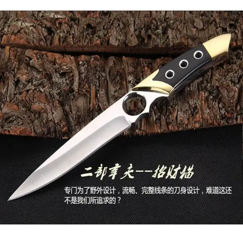 Faca Tática Full Tang Premium - G10 + Espessura 5,5mm + Design Exclusivo CJ-21 - Imagem 5