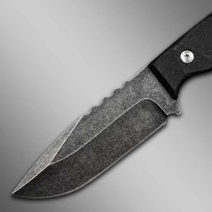 Faca Tática Bushcraft YX26 | Aço D2 Stone Was - Imagem 5