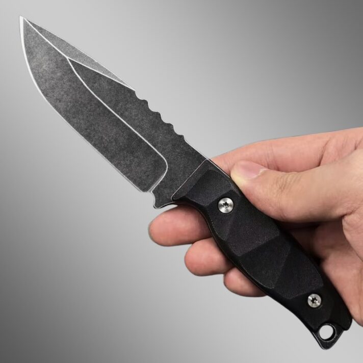 Faca Tática Bushcraft YX26 | Aço D2 Stone Was - Imagem 2