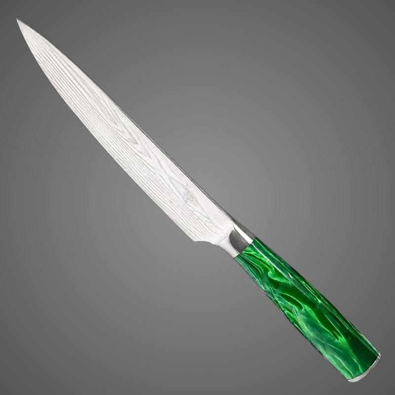 Faca de Chef Gyuto Premium (Resina Verde) CJ-OIH-2802 - Imagem 8