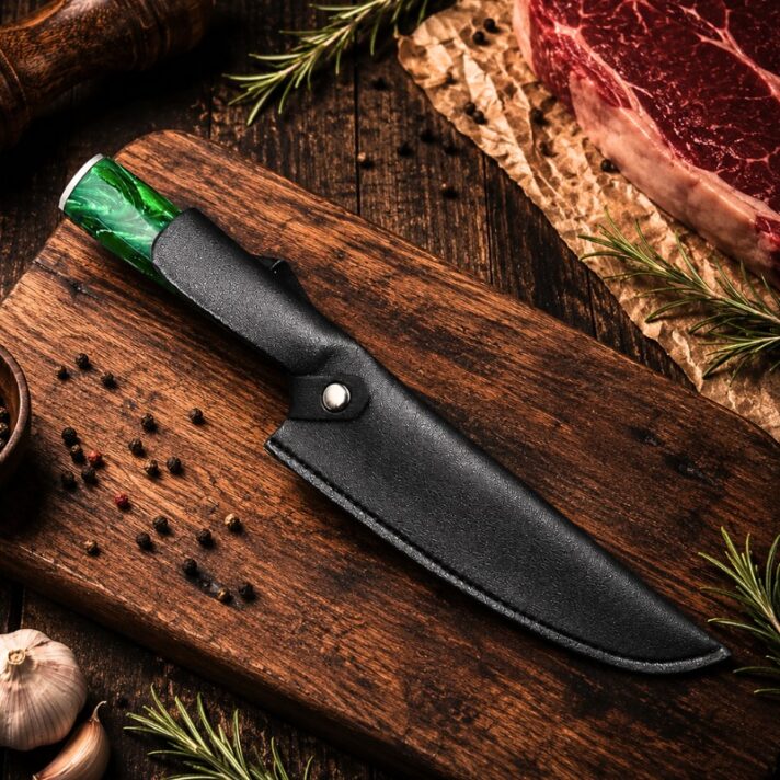 Faca de Chef Gyuto Premium (Resina Verde) CJ-OIH-2802 - Imagem 10